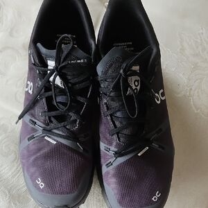 On Running Women's Purple and Black Athletic Shoes